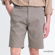 GALLOP : Striped shorts pants กางเกงขาสั้นผ้าทอริ้ว รุ่น GS9019 สี Grey - เทา / ราคาปกติ 1490.-