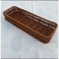 Imitation Rattan Storage Basket