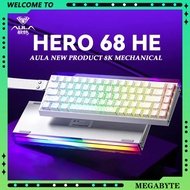 AULA | HERO 68HE Keyboard | Magnetic Switch RGB | 68 Keys Esports | Wired Ergonomic