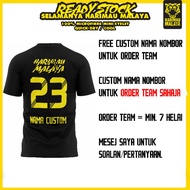 [Harimau Malaya] TEAM ORDER SAHAJA Baju Bola Malaysia Jersey Malaysia Football Jersey FAM 2022 JERSI HARIMAU MALAYA FANS