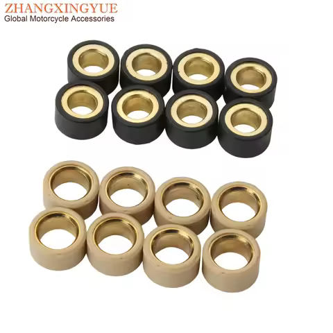 8PC Racing Variator Roller 9g 13g 14g Weights 20x12mm For Keeway Silverblade 250cc Kawasaki J300 Sco