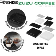 ZUZU COFFEE MHW-3BOMBER 2.0 Mini Cube Rechargtable coffee Digital Scale with Timer mhw 3bomber