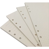 A5/A6/A6 6 Holes Ring Binder Filler Looseleaf Paper Refills For Journal Notebook Diary Planner Inser