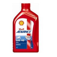 Shell Motorcycle Engine Oil 4T SAE40 AX5 AX7