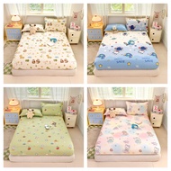 New goods! 950TC Bedsheet Set 100% Combed Cotton Bed Sheet Breathable & Anti-static Cartoon 100% cot