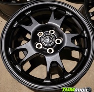 ล้อแม็ก TOYOTA REVO GR Sport แท้ถอด มีสีเทากัล ดำขอบเงา บอรนซ์ ขอบ 17 5 รู กว้าง 6.5 นิ้ว (ราคาต่อ 1