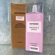 試香❤️Aquolina Notebook 玫瑰麝香&香草女性淡香水 5ml 試香紙