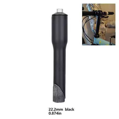 (BF06)Bike Fork Stem Extender 22.2Mm Aluminum Alloy Road Mountain Bicycle Stem Riser Adapter For 1 1