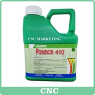 4L Pounce 410 Zagro Glyphosate Isopropylammonium 41.0% Racun Rumput Rumpai Herbicides Lalang