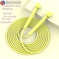 MYROE Jump Rope, Wear Resistant PVC Skipping Rope, Professional Antiskid Fitness Equipment Anti Shaking Soft Bead Bamboo Jump Rope