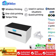 PRINTER BARCODE THERMAL LABEL SUPPORT BLUETOOTH /USB /Wireless Shipping Sticker Printer Barcode Ther