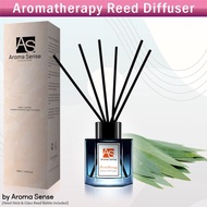 Aroma Sense Eucalyptus Aromatherapy Reed Diffuser (50ml), use for Aromatherapy