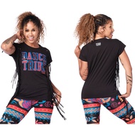 Dance Tribe Fringe Top (Zumba Exercise T-Shirt)
