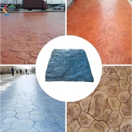 [chulisia] Concrete Stamping Tool, Concrete Texture Mat, Floor Embossing Stamp, Vivid Stone Texture 