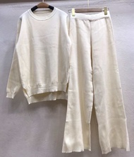 knitting airport set ชุดเซ็ตไหมพรม แขนยาว+กางเกงขายาว แอร์พอร์ตลุคสุดๆ สวยมาก