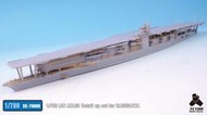 [海上浮城] Tetra model SE70005 1/700 日本海軍航空母艦赤城 改造件(配長谷川新金型)+木甲板