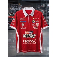 AJITH KUMAR Racing Red Polo T-Shirt – Motorsport Edition