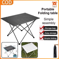 【COD】Folding Camping Table Barbecue Picnic Outdoor Portable High Strength Aluminum Alloy Table