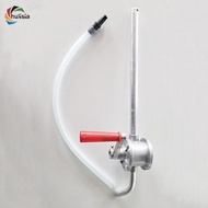 [chulisia] Aluminum Alloy Drum Rotary Hand Pump Manual Fuel Transfer Pump Oil Barrel Extractor for A