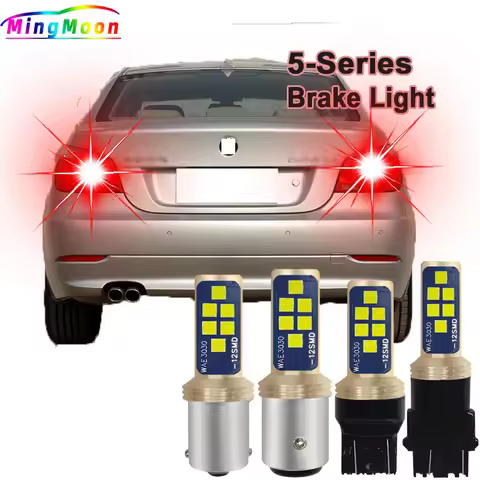 2pcs LED Brake Light Bulb Accessories For BMW 5 Series E39 E60 E39 E61 1999 2000 2001 2002 2003 2004