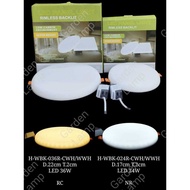 24w 36w frameless outbow panel LED downlight - Downlight