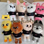 ☃✨Stray Kids✨ AIXINI 8.2in(20cm) Skzoo Plush Toys, Skz Plushie Jiniret/Wolf Chan/Leebit/DWAEKKI/Jini