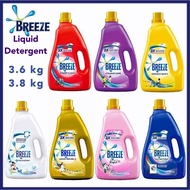 Breeze Detergent Liquid(3.6kg-3.8kg)Assorted Breeze 3.6kg/Breeze 3.8kg/Liquid Detergent/Pencuci baju