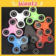 (TOY15) Unique Cool 360 Degree Rotation FIDGET SPINNER Tri-Spinner Fidget Gadget (RANDOM Color)