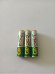 GP 550 mAh       3AAA      充電池     電池     充電芯       rechargeable battery