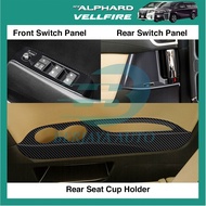 Toyota Alphard / Vellfire AH30 ANH30 AGH30 Interior Panel Carbon Fiber Design Trim Berjaya Auto Car 