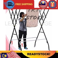 Ampaian Baju/ TKTT 3V 8 Bars Paxo Cloth Drying Rack Folding Clothes Hanger Rack Outdoor Laundry Hang