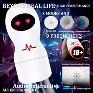 Airplane Cup Male Masturbator Male Adult Toy 9 frequencies+ 3 modes Adult Toy+ Intelligent Voice Mal