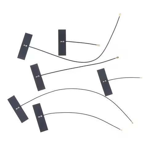 2.4G 5G 5.8G WiFi Dual Band FPC Soft Antenna Module Built in High Gain Cable for PCB Surface Mount