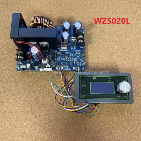 WZ5020L Power Supply Module DC 50V 20A 12A 5A 1000W Adjustable CNC WZ5012L WZ5005L Step-down Voltage