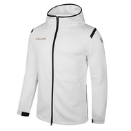 Kelme Mens ลำลอง แฟชั่น มีฮู้ด แขนยาว เสื้อแจ็คเก็ต ชุดกีฬาฝึกซ้อมฟุตบอลบาสเก็ตบอล Heattech กันลม ซิ