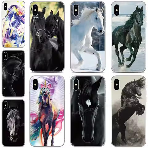 Running Horse Cover For LG Wing Velvet K22 K61 K62 K50 K51 K52 K40 Q6 Q7 Stylo 5 6 G8s G8X G6 G7 G8 
