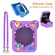 Silicone Carry Case for Bitzee Interactive Toy Digital Pet Waterproof Protective Cover with Lanyard 