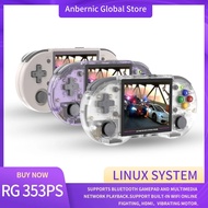 ANBERNIC RG353PS 64 Bit Handheld Game Console Linux System 3.5-inch IPS Screen Retro Game Player HDM