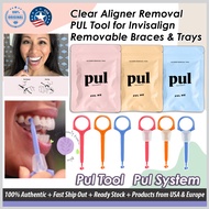 Clear Aligner Removal PUL Tool & PUL System for Invisalign Removable Braces & Trays Compatible with 