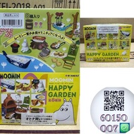 全新品 Rement re-ment MOOMIN HAPPY GARDEN 姆明 北歐雜貨 迷你 食物 Full Set Box of 8 Packs 食玩 原BOX 8種