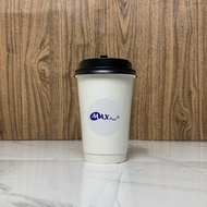 Paper Cup + FREE Sticker White Paper Cup Paper Cup Size 6.5oz 8oz 12oz 16oz