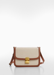 [MANGO] BAG M-- MONACO /กระเป๋า Crossbody bag with flap Ref: 67004483