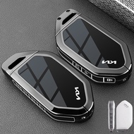 7 Bottons Zinc Alloy Car Key Cover Key Case for Kia Carnival EV9 Picanto GT Line 2024 Auto Bag