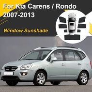 Car Sun Shades For Kia Carens Rondo7 MK2 Naza Citra 2 UN Rondo 2007-2013 Sunshades Mesh Heat insulat