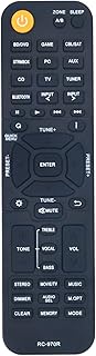 New RC-970R Replace Remote Control Compatible with Onkyo AV Receiver TX-SR393 HT-R398 HT-S3910