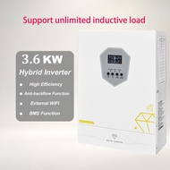 3.6KW hybrid solar inverter pure sine wave with unlimited inductive load function