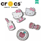 ❀✻ Jibbit crocs charms hello kitty น่ารัก เด็กผู้หญิง เครื่องประดับ หลุม รองเท้า ตกแต่ง ตัวติดรองเท้า crocs