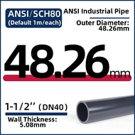 Acid-Resistant Thickened UPVC Industrial Pipe SCH80 DN50