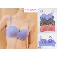 FELANCY Women's Half Cup Bra with Thin Foam Underwire Size 36B Plain Smooth Underwear / Underwear 27
