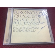 CD Kronos Quartet With Special Guests Eddie Gomez&Jim Hall – Music Of Bill Evans Condition As Shown 